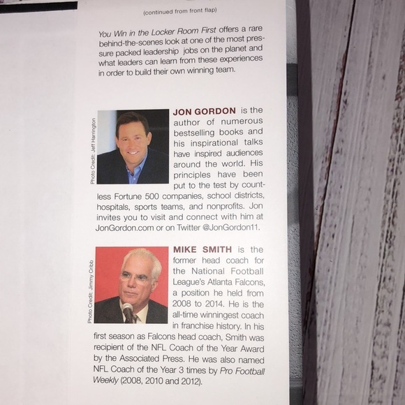 You win in the Locker Room first hardback book - Picture 12 of 13